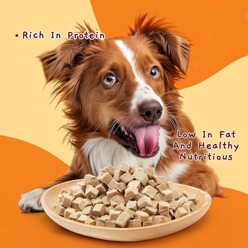 Jungle Calling Freeze Dried Dog and Cat Treats - High Protein, Low Fat, Made with a Single Ingredient - Perfect for Training and Snacking, 2.8 oz (Duck Cube) - Image 5