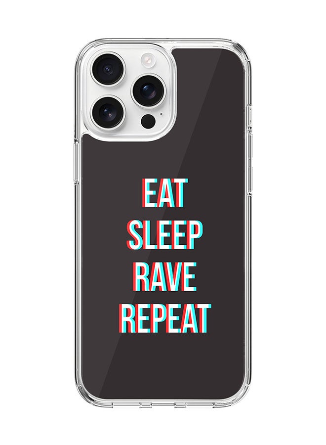 Stylizedd For iPhone 16 Pro Max Case [Compatible with MagSafe] Slim Magnetic cover Clear Phone Case - Rave Routine - Image 1