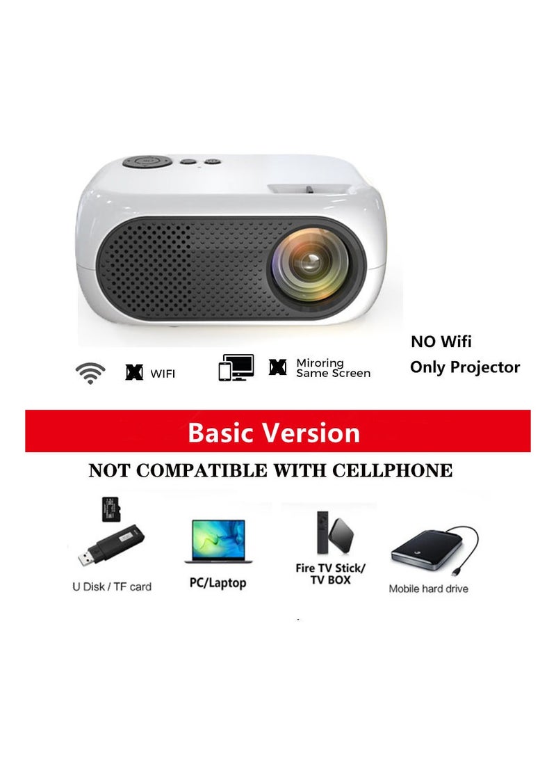 Mini Projector Full HD 1080P Movie Projector Portable LED Projector Home Theatre Cinema  - Image 1