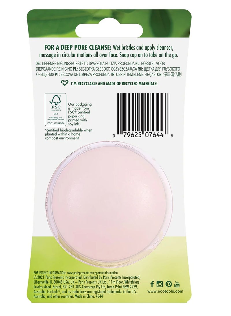 Eco Tools - Deep Cleansing Brush - Pink - Image 1