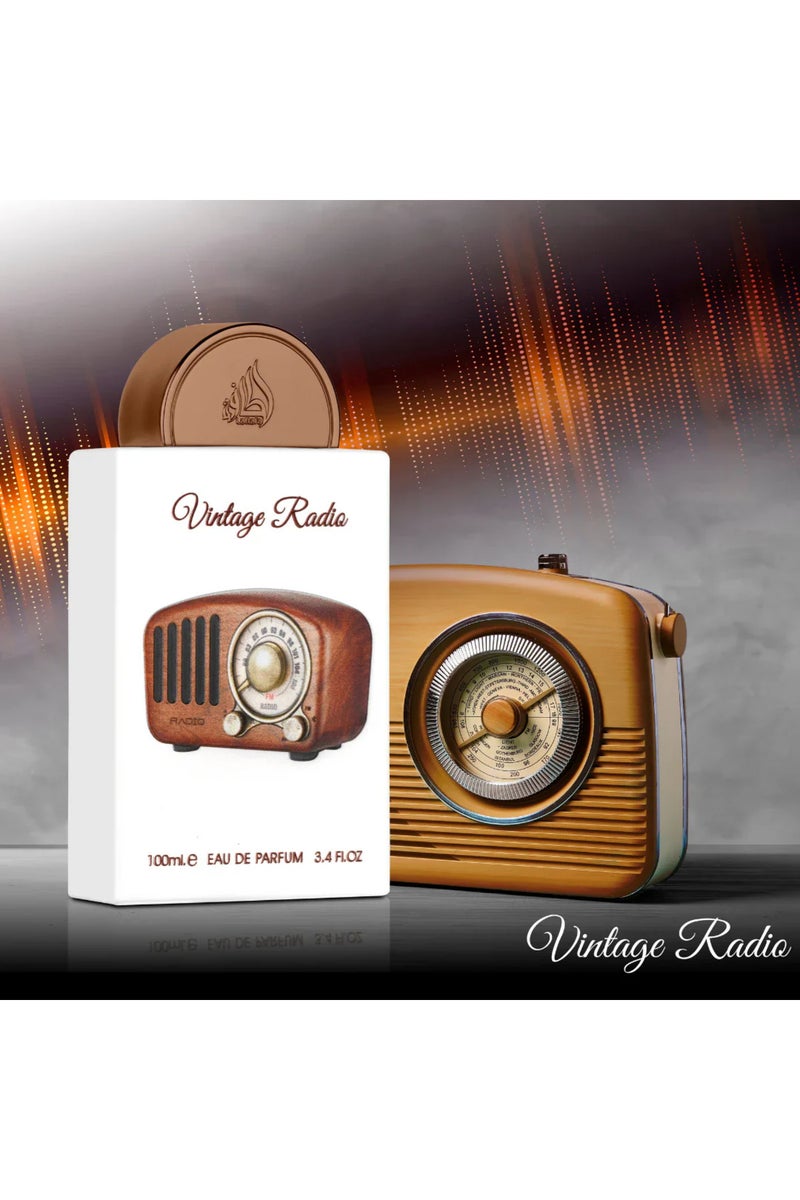 Lattafa Vintage Radio Perfume by Lattafa 100ml - Image 2