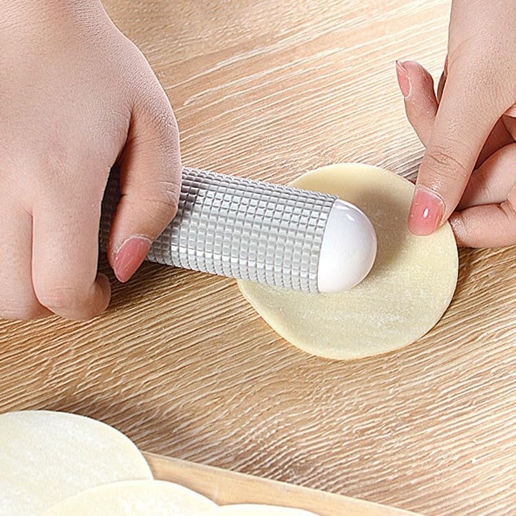 Primetan 11 inch Stainless Steel Rolling Pins Metal Springer with Handle Design Smooth Light Weight NonStick Roller for Chapatti Pie Crust Cookie Pastry Pizza Dough Rolling Pin Medium 1PCS - Image 3