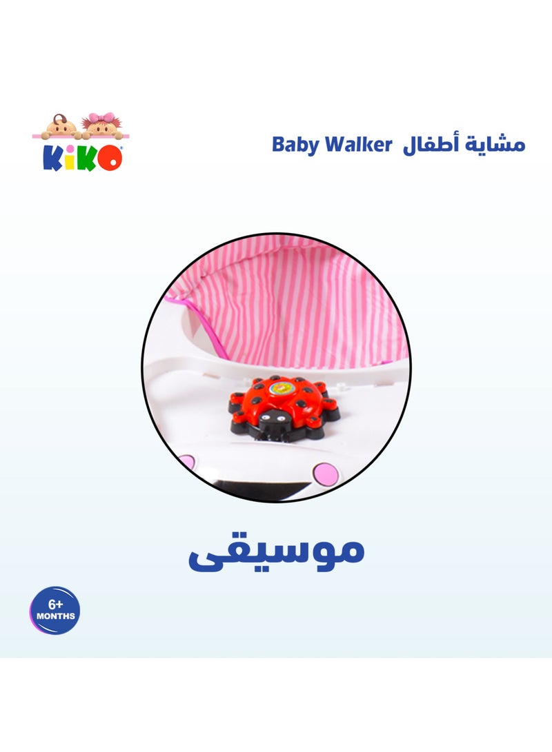 Kiko Baby Walker With Toys - Beige - Image 4