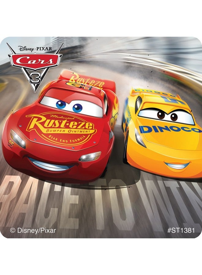 SmileMakers Cars 3 Movie Stickers - Prizes and Giveaways - 100 per Pack - Image 2