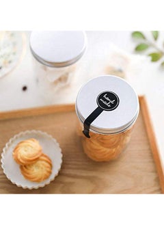 SYBL 20 Sheets(200Pcs) Food Retail Package Seal Self Adhesive Paper Sticker Labels Sealing Stickers Tamper Evident Labels Decorative Labels For Handmade Baking Craft Arts And More  - Image 4