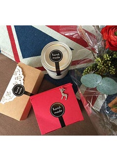 SYBL 20 Sheets(200Pcs) Food Retail Package Seal Self Adhesive Paper Sticker Labels Sealing Stickers Tamper Evident Labels Decorative Labels For Handmade Baking Craft Arts And More  - Image 5