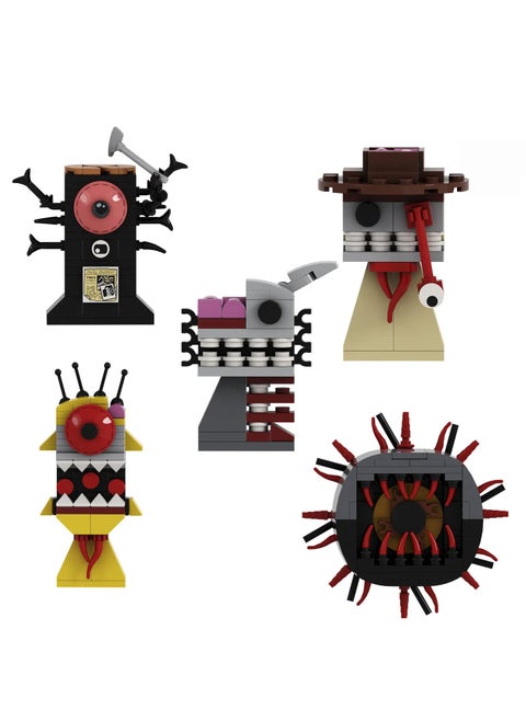Parasite version rhythm box monster game figure building toy accurately restoring the details of game characters