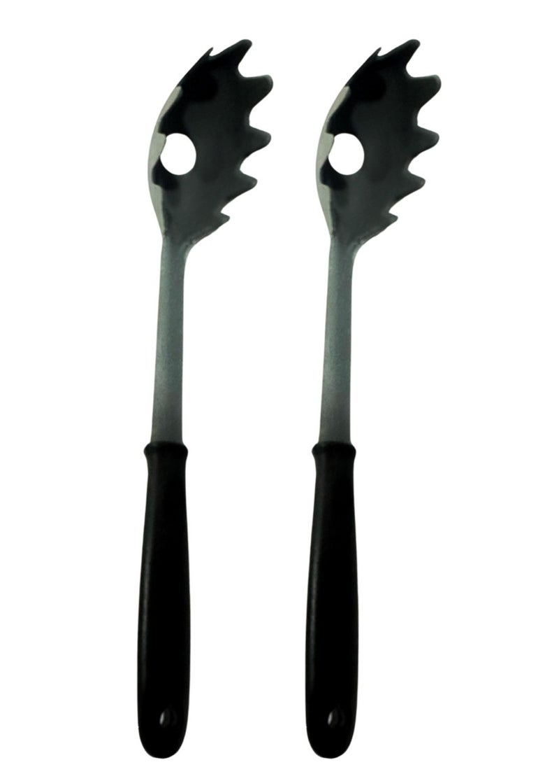 QLUX Pasta Serving Spoon Set 2 Pieces  - Image 1