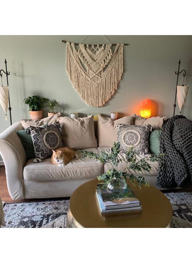 انتيكيانو مكرمية معلقة على الحائط، على الطراز البوهيمي - Image 2