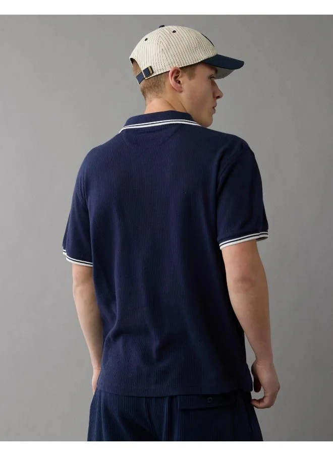 American Eagle Made for making moves, featuring breathable mesh fabric for the hottest days of the year.