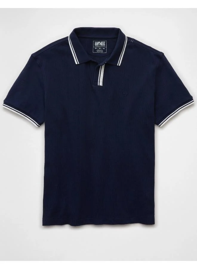 American Eagle AE 24/7 Mesh Polo Shirt
