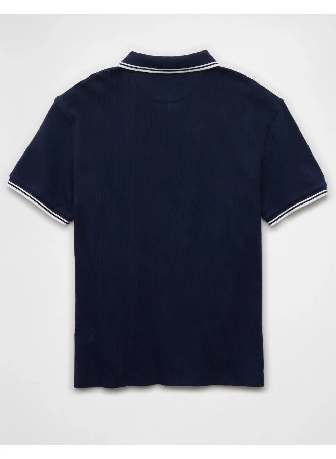 American Eagle AE 24/7 Mesh Polo Shirt