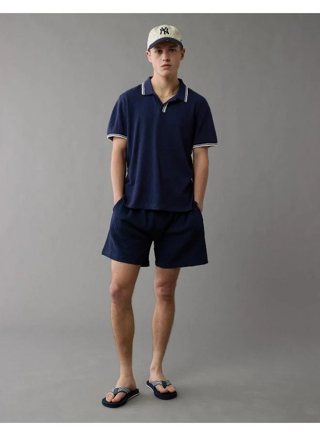 American Eagle AE 24/7 Mesh Polo Shirt
