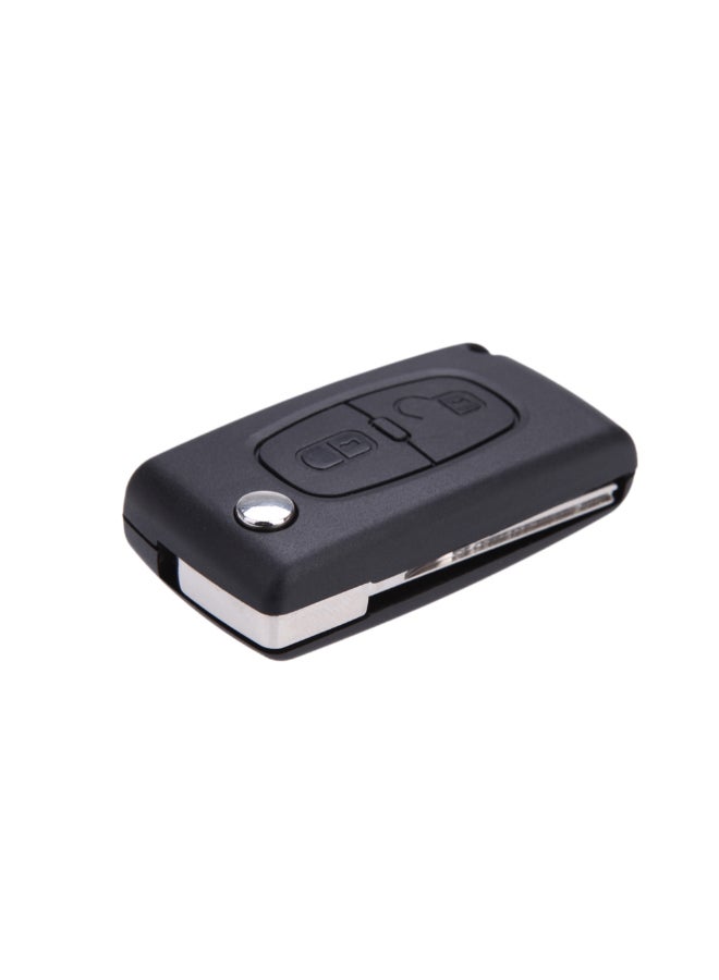 Smart Remote Flip Key Shell Case For Peugeot - Image 2