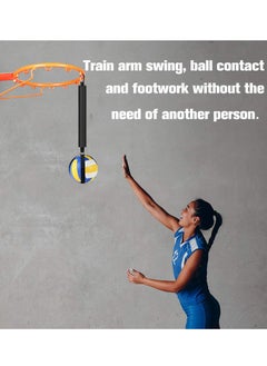 Generic Volleyball Spike Trainer & Basketball Hoop Training System - Enhance Serving, Jumping, Arm Swing Mechanics, and Spiking Power; Ideal Training Aid for Beginners.  - Image 2