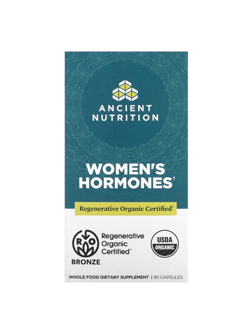 Ancient Nutrition Women's Hormones, 90 Capsules