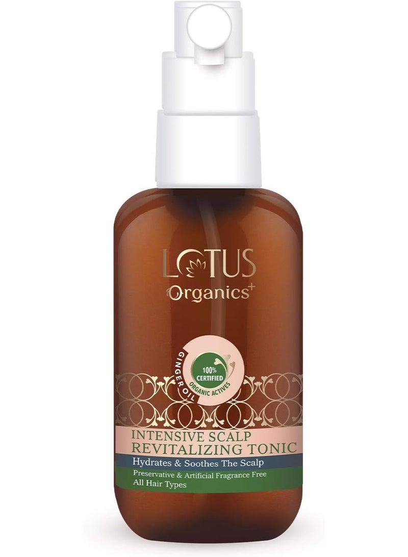 Lotus Organics+ Lotus Organics+ Intensive Scalp Revitalizing Tonic 100ml - Image 1