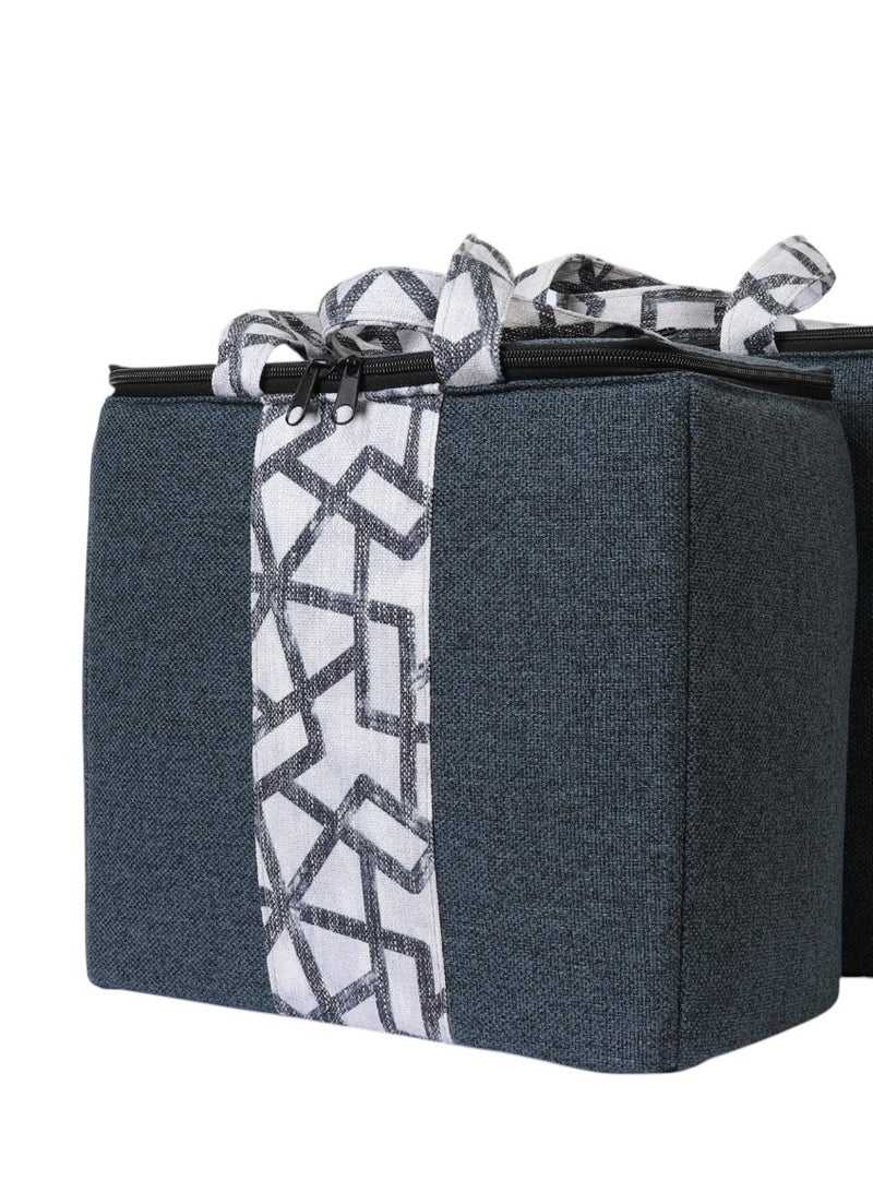 HOMEVEO Basket - Thermos Bag - A practical and durable design for storing tea and coffee thermoses and pots and organizing items. Small size.. - Image 4
