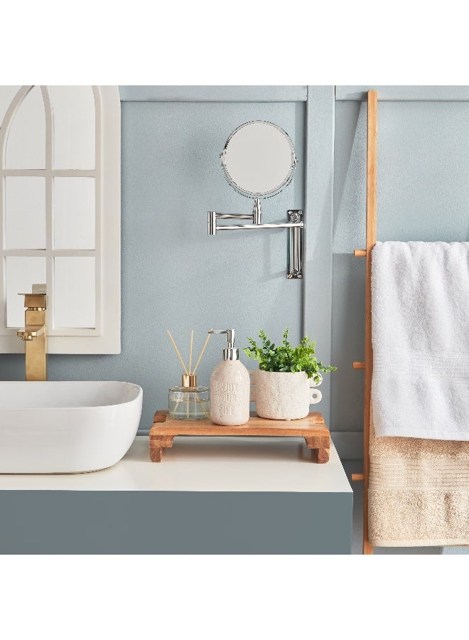 Home Box Ailena 1X / 5X Magnifying Bathroom Wall Mirror 20 x 23 x 3.4 cm - Image 5