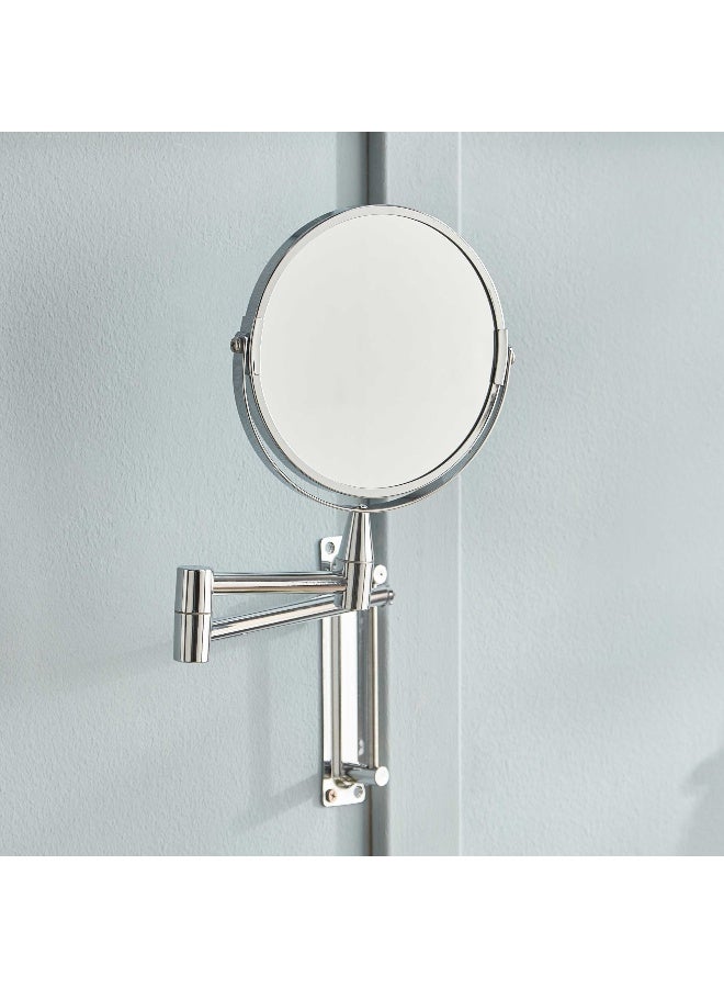 Home Box Ailena 1X / 5X Magnifying Bathroom Wall Mirror 20 x 23 x 3.4 cm - Image 1