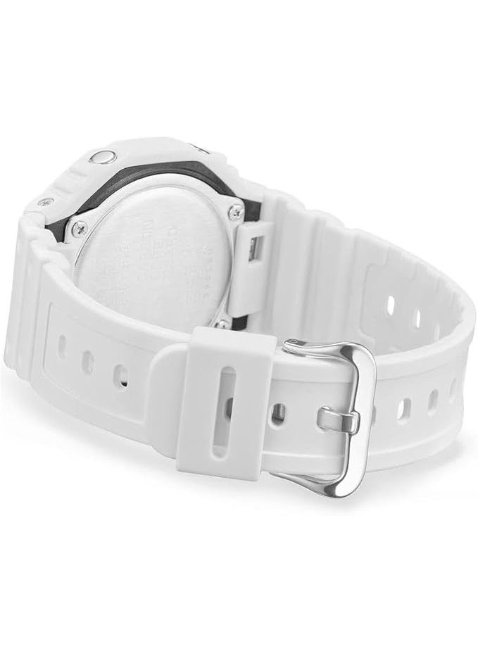 G-SHOCK Casio G-Shock GA-2100-7A7DR Analog-Digital World Time Watch - White - Image 4