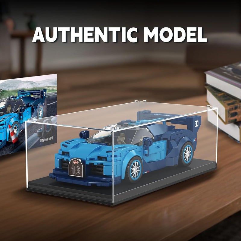 mould king 27001 Speed Champion GT Car Building Kits, MOC Racing Car Toys Model, Vehicle Blocks Set Suitable for Boys to Build, House Decoration Gifts for Kids and Adults 27001 (336 Pcs) - Image 2