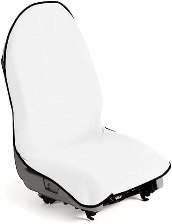 lebogner Waterproof Sweat Towel Car Seat Cover for Post Gym Workout, Running, Swimming, Beach and Hiking, Universal Fit Anti-Slip Bucket Seat Protector for Cars, SUVs and Trucks, Machine Washable -  Grey - Image 3