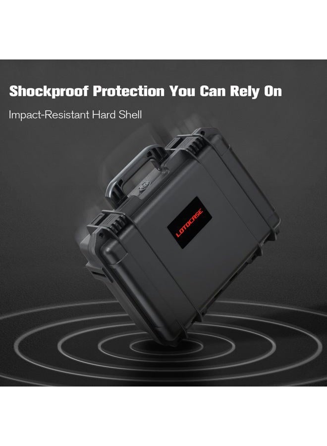 LOTOCASE Case for NOCO Boost GB50 – Waterproof Hard Shell Carrying Case with Custom Pre-Cut Foam, Shockproof Protective Travel Box Compatible with Boost GB50 UltraSafe Jump Starter - Image 5