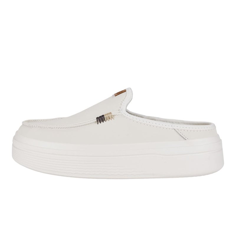 HEYDUDE Austin Lift Leather Women - White - Image 1