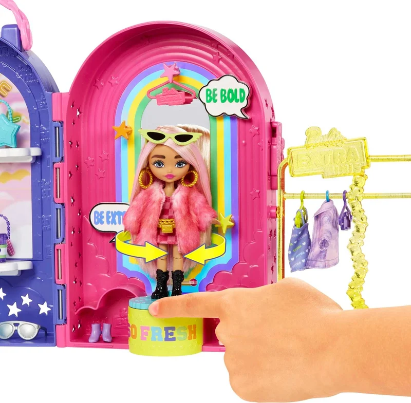 Barbie ® Extra Boutique Set with ® Mini Toys, Dolls and Accessories