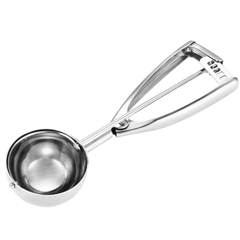 Fayomir Large Cookie Scoop 4 Tablespoon Size 16 Cookie Dough Scoop 2 OZ Cookie Scoop for Baking Selected 188 Stainless Steel for Making Cookie Cupcake Muffin Melon Ball Ice Cream - Image 1