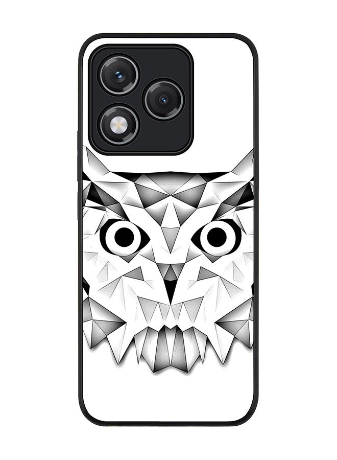 Stylizedd For Honor 400 Lite Case,Slim fit Camera Protection, Shockproof Thin Phone cover  - Poly Owl - Image 1