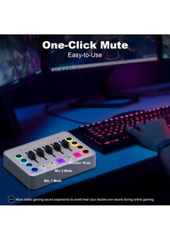XiuWoo Podcast Equipment Bundle, BM800 Condenser Podcast Microphone Bundle Kit with F9 Live Sound Card, Streaming Audio Mixer Studio All-in-one Beginner Podcast Package for Recording YouTube TikTok  - Image 5