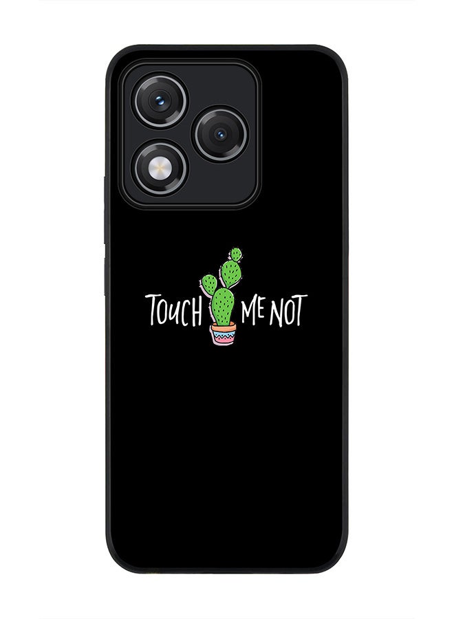 Stylizedd For Honor 400 Lite Case,Slim fit Camera Protection, Shockproof Thin Phone cover  - Touch me not