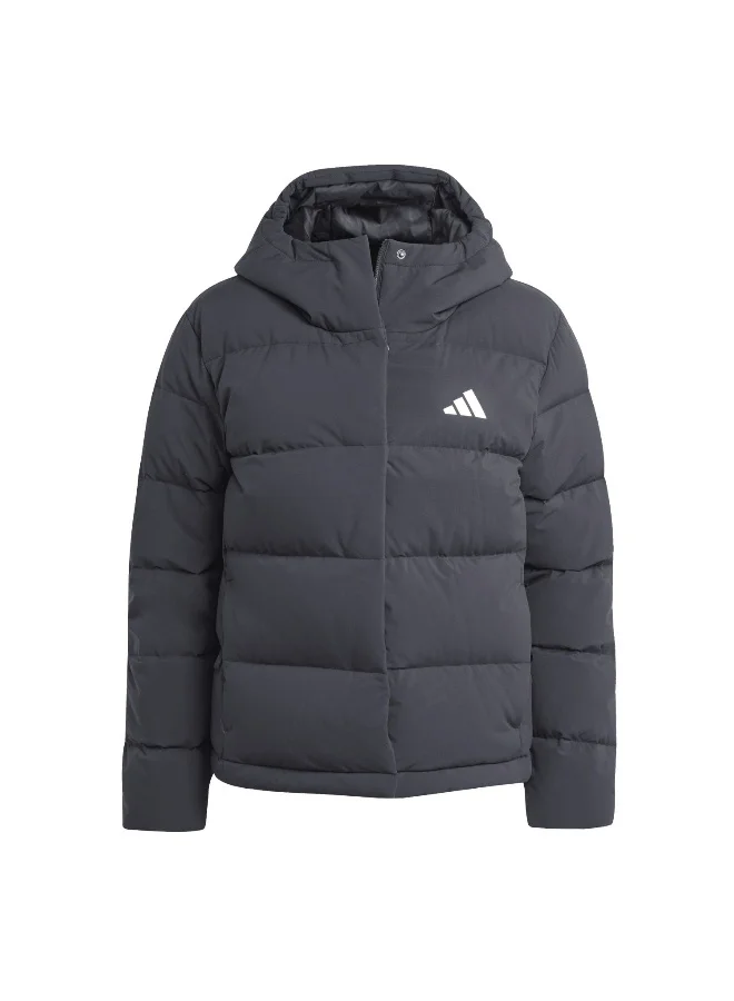 Adidas W Helionic Hd J Black Outdoor Jackets For Women 2XS