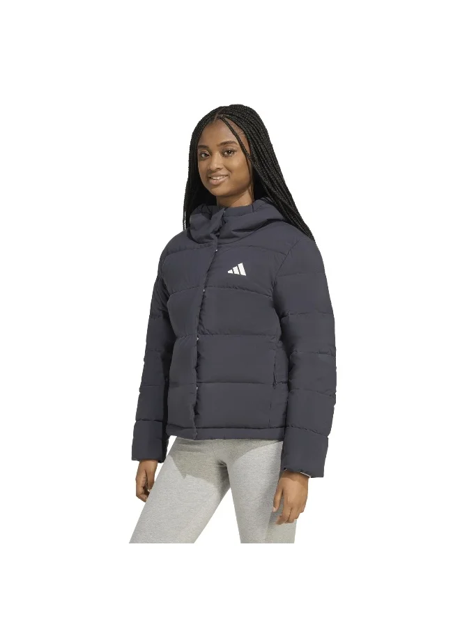 Adidas W Helionic Hd J Black Outdoor Jackets For Women 2XS