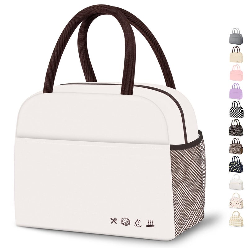 DALINDA Lunch Bag Lunch Box for Women Men Insulated Lunch Bags WaterResistant Cute Cooler Lunch Tote Bag Reusable Large Capacity for Work Travel Picnic - Image 2