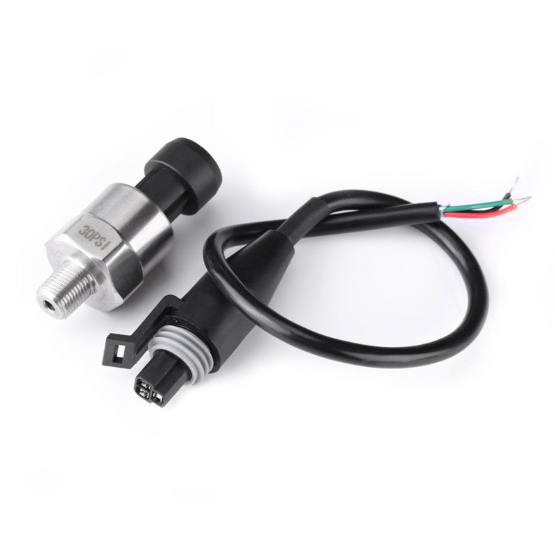 Pressure Transducer 300PSI ±2%FS Small Output Error Pressure Sensor - Lightweight Compact Pressure Sender for Oil Fuel Gas Water Tank Pressure Monitoring - Image 1