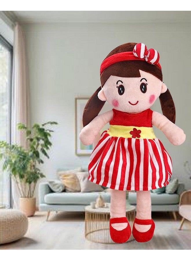 Glance Soft Cute Looking Beautiful Doll | Attractive Stuffed Toys | Grab Your Attention on Little Darling Doll (Red Cute Doll, 60 cm) - Image 1
