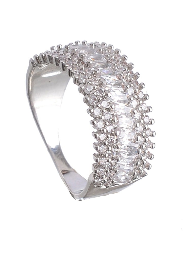 Akher el Ankoud Silver Stainless Steel Ring  - Image 1
