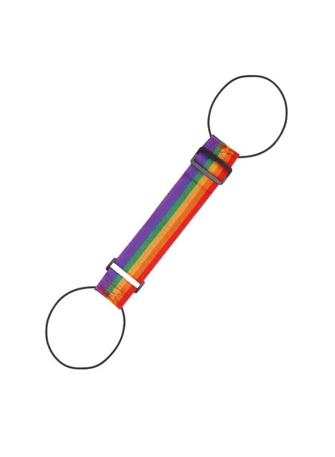 Bwnk Luggage Strap Set Rainbow Color 2-pack For Suitcase Backpack Trolley Bag Packing Binding Straps - Image 3