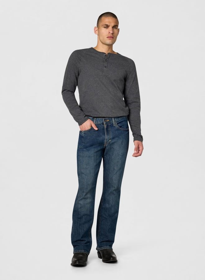 ARIAT Men's M4 Rebar Low Rise Boot Cut Stretch Jean, Carbine, 36 - Image 2