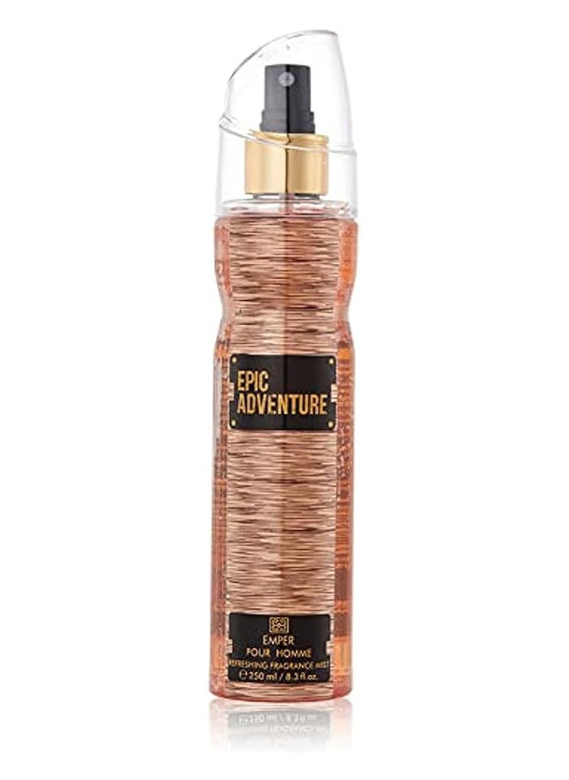 Emper Epic Adventure - Pour Homme - Fragrance Mist - 250ml 