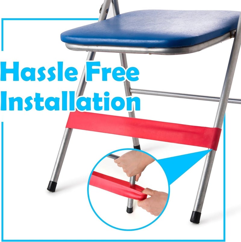 Pick A Toy Chair Bands for Kids with Fidgety Feet, 3-Pack | Fidget Chair and Desk Bands | Stretchy Bands for Feet | for Kids with ADHD, ADD, SPD, Autism - Image 4