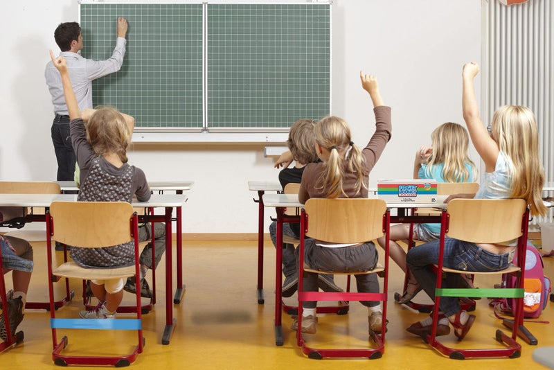 Pick A Toy Chair Bands for Kids with Fidgety Feet, 3-Pack | Fidget Chair and Desk Bands | Stretchy Bands for Feet | for Kids with ADHD, ADD, SPD, Autism - Image 2