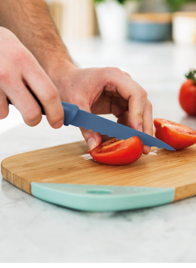 Berghoff Serrated utility knife blue 11,5 cm - Image 3