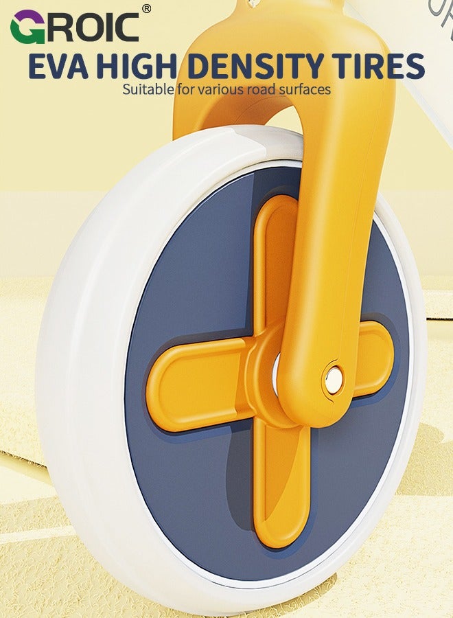 GROIC Toddler Balance Bike Toys for Kids, Adjustable Seat and Handlebar No-Pedal Training Bike, Children's Balance Training Bicycle, Kids Balance Bike Children Outdoor Toys - Image 4