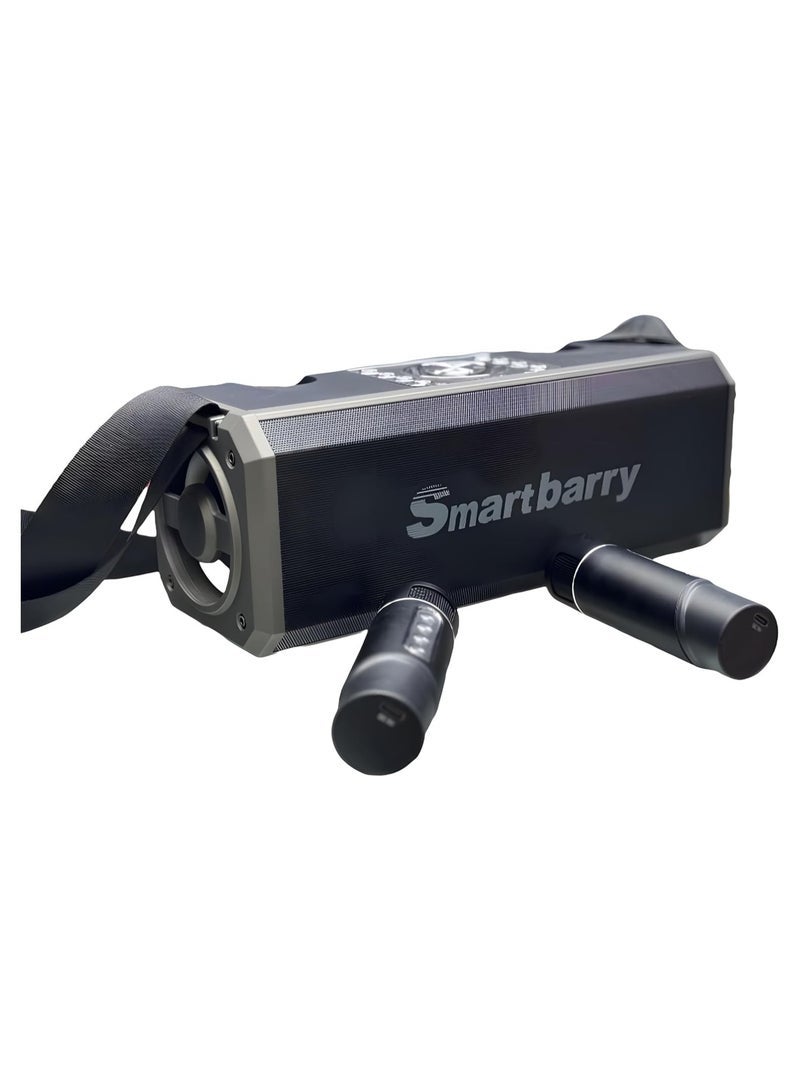 Smart Berry Smart Berry M28 Portable Karaoke Machine Wireless Bluetooth Speaker with Two Microphones – Ultimate Party Speaker for Karaoke, Music, and Events - Image 1