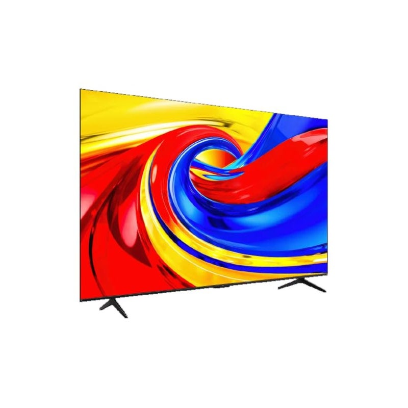 55-Inch 4K QLED Smart TV for living room, metal frame, black, 120Hz VRR and Dolby Atmos for immersive gaming and movie experience - Image 2