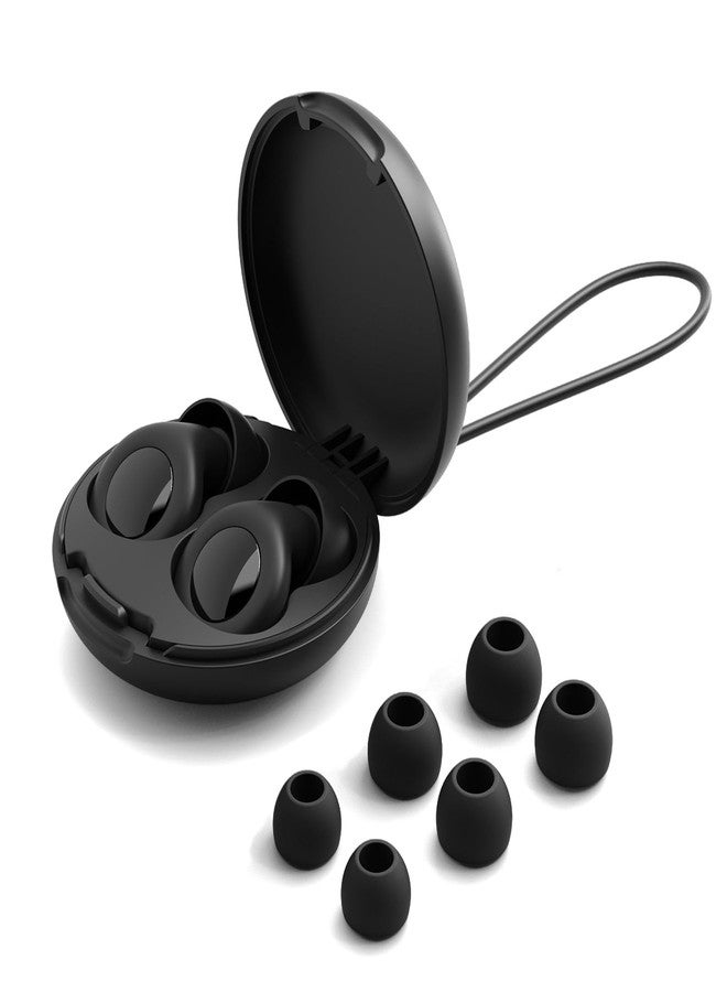 BOECIOG Ear Plugs for Sleeping Noise Cancelling – 30dB Reusable Silicone Earplugs with 8 Ear Tips & Case, Ideal Sleep Ear Plugs, Soft & Cozy Hearing Protection for Sleep, Concerts, Work, Travel & Focus - Image 1